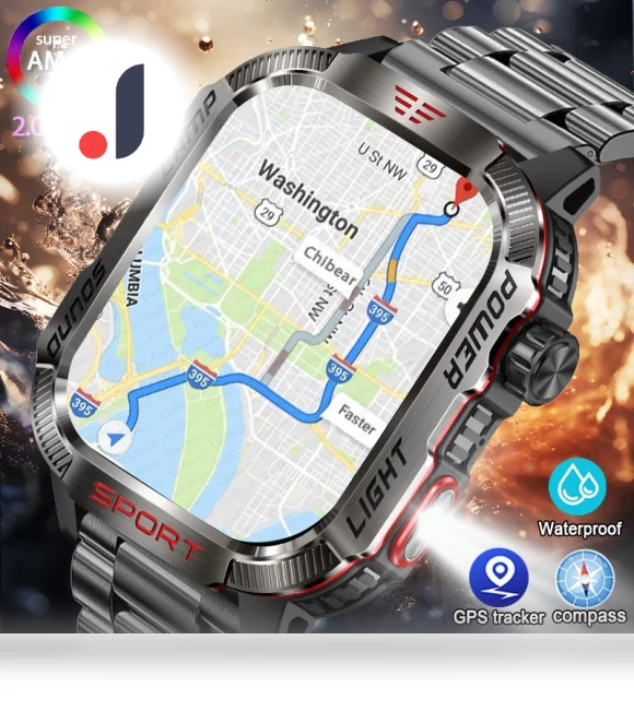 Military GPS Smartwatch — Smartwatches, ElectronicsHome