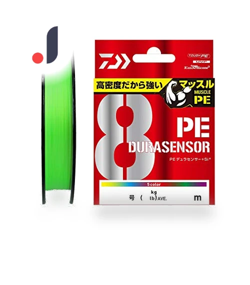 PE Line UVF PE Dura Sensor x 8 + Si2 — Braided, Daiwa