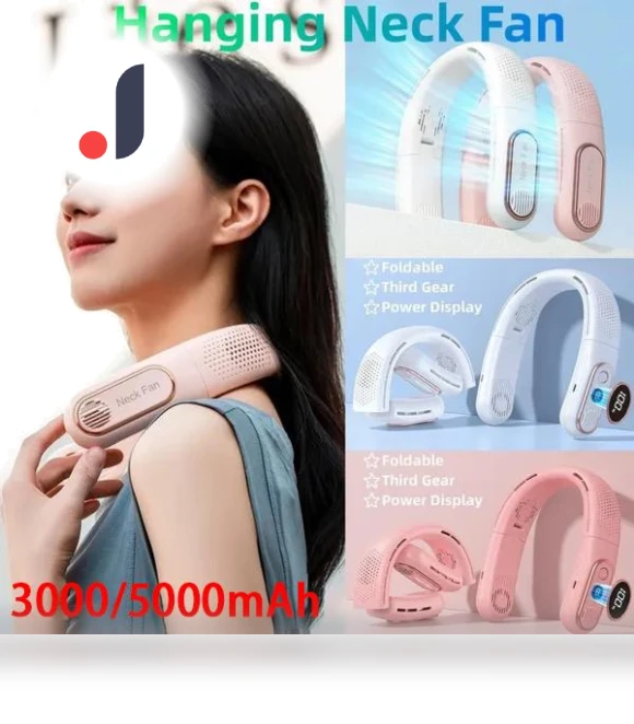 Portable Neck Fan — Portable Cooling Solutions, Carrefour home