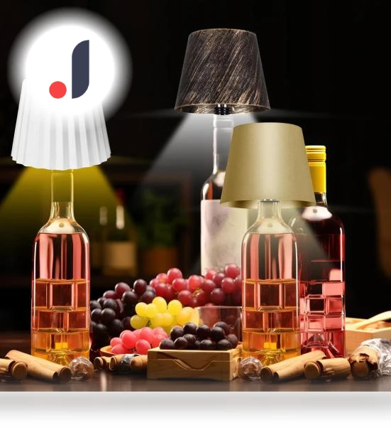 Portable Wireless Bottle Lamp — Lighting, dooob