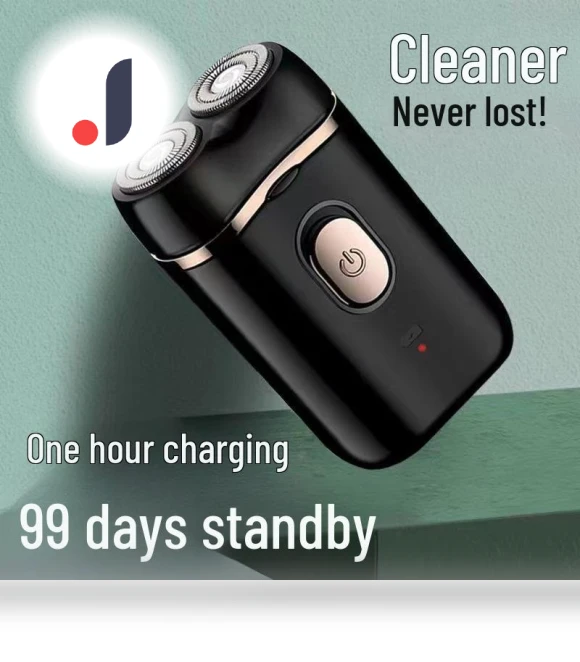 Rechargeable Electric Shaver — Replacement Heads, Global Finds