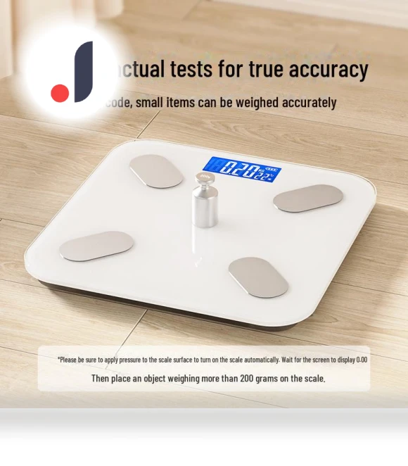 Smart Bluetooth Body Fat Scale — Weight Management Tools, Jiake