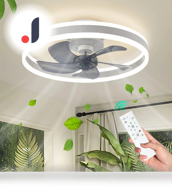 Smart Ceiling Fan with Light — Ceiling Fans & Accessories, Seahorse Home