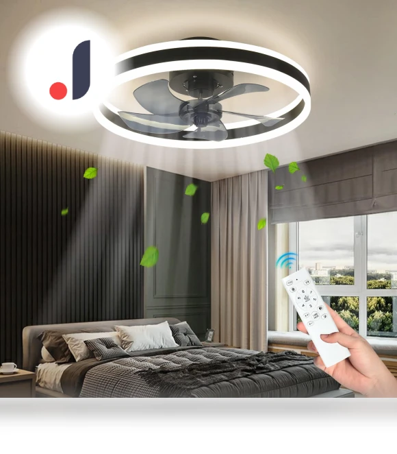 Smart Dimming LED Ceiling Fan with Light — Ceiling Fan Lighting Solutions, Seahorse Home