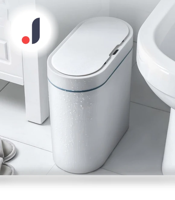 Smart Touchless Trash Bin — Kitchen Cans, Chic Interiors