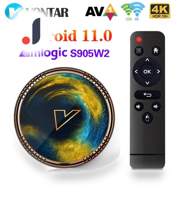 Smart TV Box — Streaming Devices, Blackin
