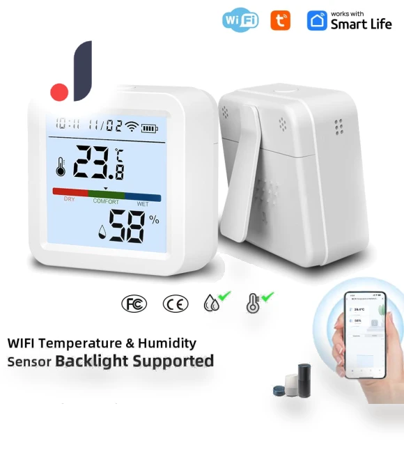 Smart WiFi Thermometer Hygrometer — Home Climate Control, YJMP home