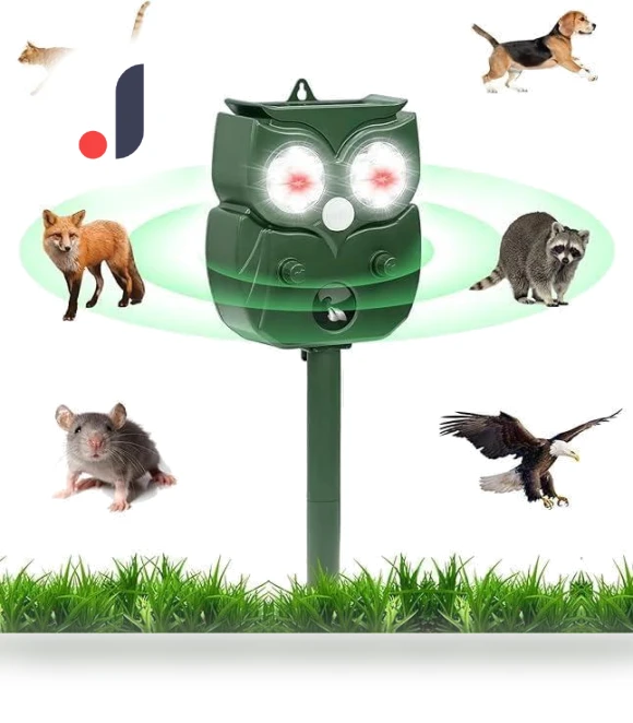 Solar Animal Repeller Ultrasonic — Repellents, YDM Beauty Life