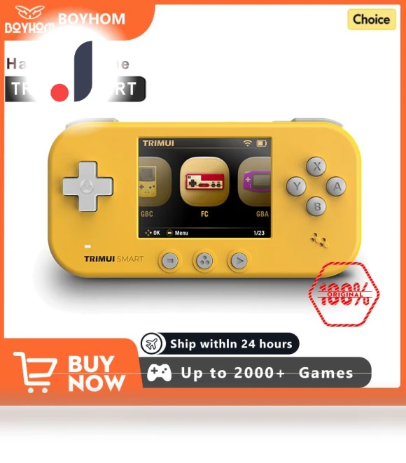TRIMUI SMART Handheld — Game Boy Advance Consoles, BOYHOM
