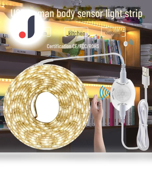 USB Smart LED Strip with Motion Sensor — LED Strips, AI Supermarket