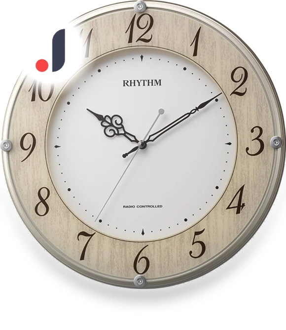 Wall Clock with Radio Control — Wall, GOALMART