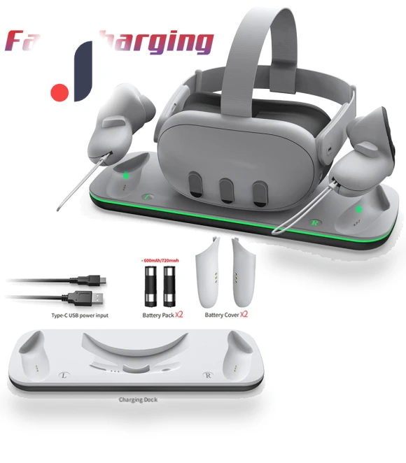 Wireless Charging Dock Station — VR Headsets, Modern Home Furnishing