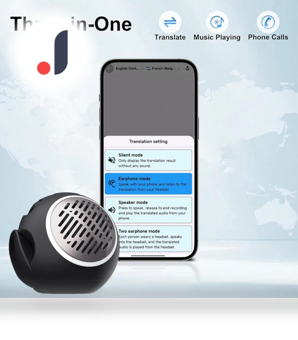 AI Translator Earbuds — Language Translators, Good Household Items