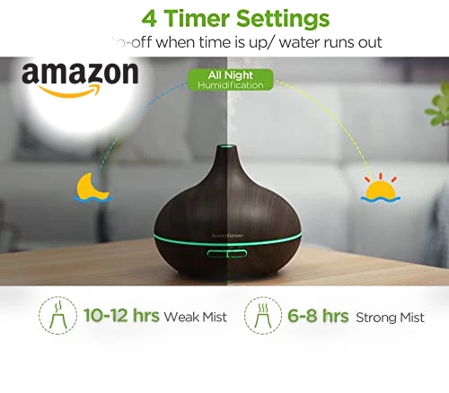 Aromatherapy Diffuser & Essential Oils Set — Diffusers, InnoGear