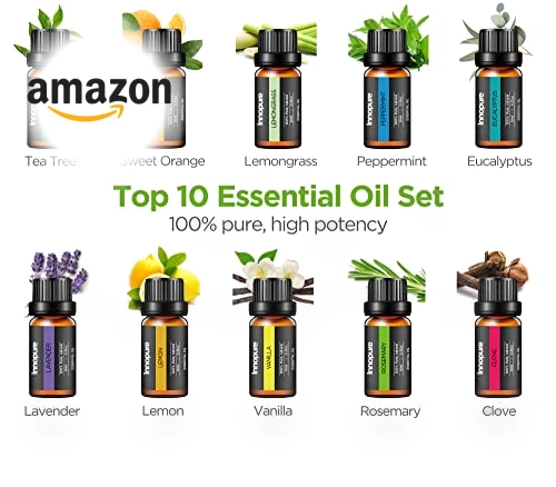 Aromatherapy Diffuser & Essential Oils Set — Diffusers, InnoGear
