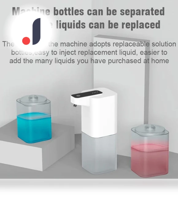 Automatic Liquid Soap Dispenser with USB Charging — Care Dispensers, Chic Interiors