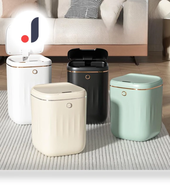 Automatic Touch Trash Bin — Car Trash Cans, WoW Home