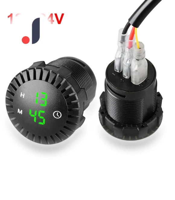 Electronic Car Panel Clock — Clock, JadeBamboo Chargers Warehouse