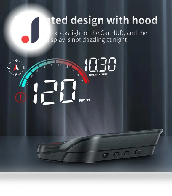 GPS Head Up Display — Speedometers, Actually lighting