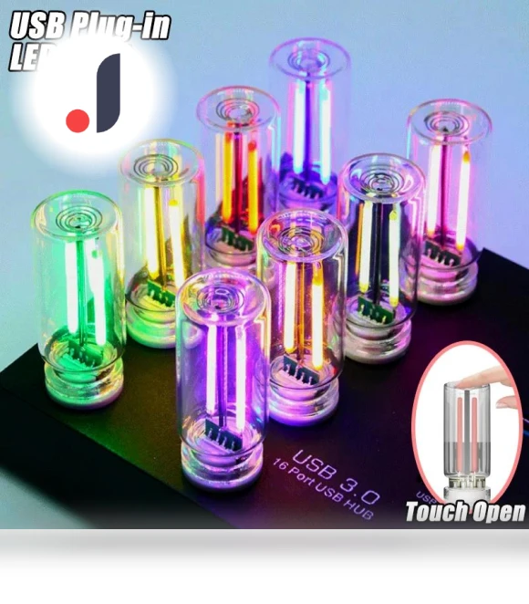 LED USB Lamp — Night Lights, Dream Garage