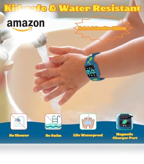 Potty Training Watch with Countdown — Educational Timepieces