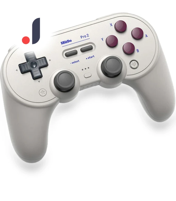 Pro 2 Bluetooth Controller — Gaming Controllers, 8BitDo