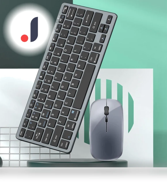 Silent Rechargeable Bluetooth Keyboard and Mouse Set — Keyboards, Smarter than future