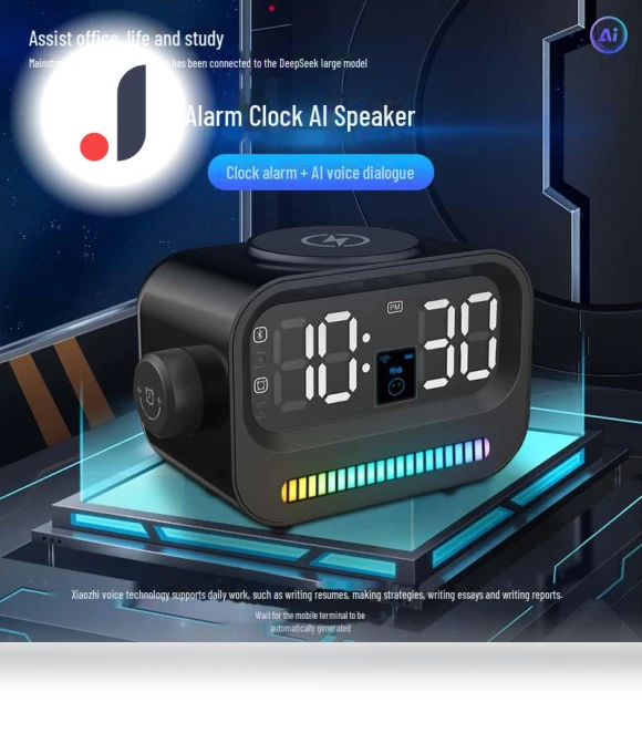 Smart Alarm Clock with AI and Bluetooth Speaker — Alarms & Clocks, ElectroCN