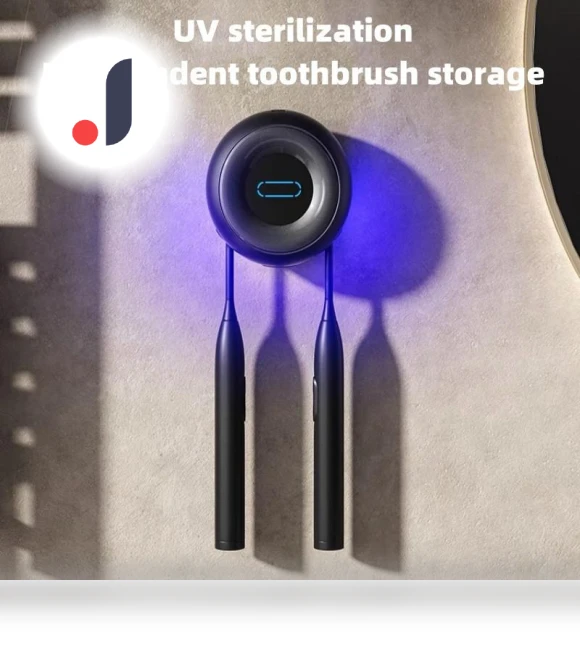 Smart Electric Toothbrush Holder with UV Sterilization — Toothbrush Holders, Crown Global