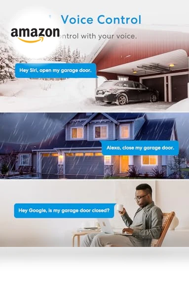 Smart Garage Door Opener Remote — Keypads & Remotes, meross