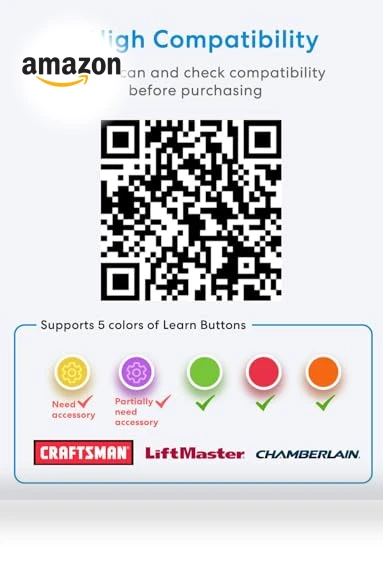 Smart Garage Door Opener Remote — Keypads & Remotes, meross