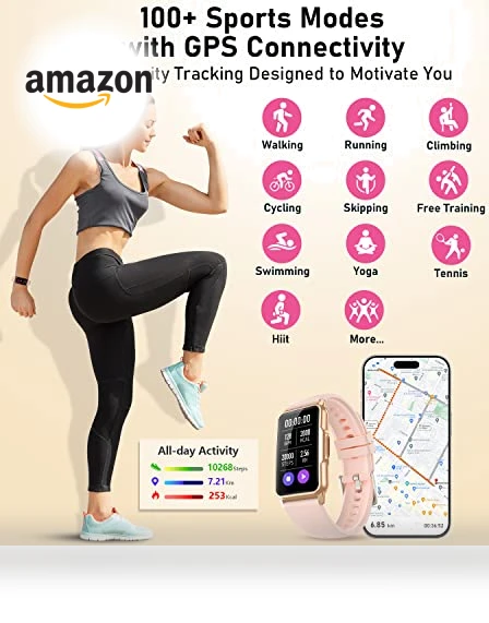 Smart Health Fitness Tracker — Smartwatches, Mindrose
