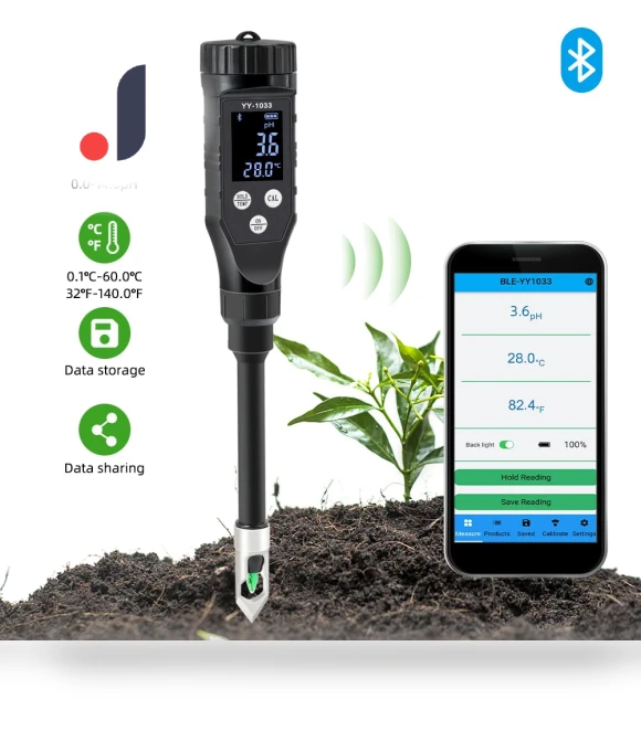 Smart Soil pH Meter — pH Meters, Pig Boutique