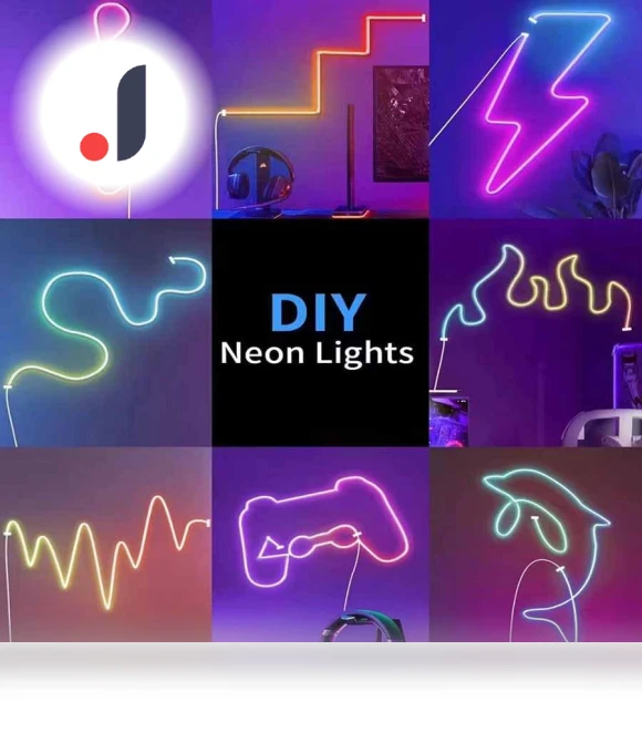 Smart WiFi RGB Silicone Neon Light Strip — LED Strips, TrendVibeCN