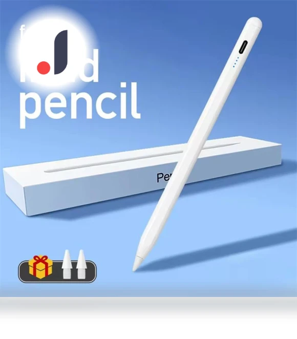 Stylus for Apple Pencil with LED Power Indicators — Styluses & Digital Pens, Rookiet