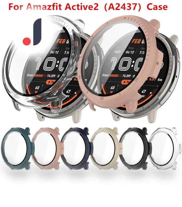 Tempered Glass Case with PC+ for Smart Watches — Screen Protectors, Agood