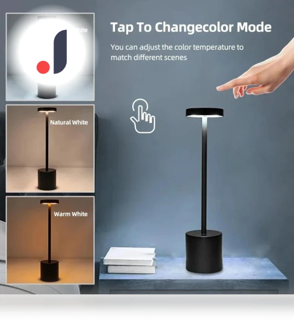 Touch LED Desk Lamp — Desk & Table Lighting, COOKING-MALL
