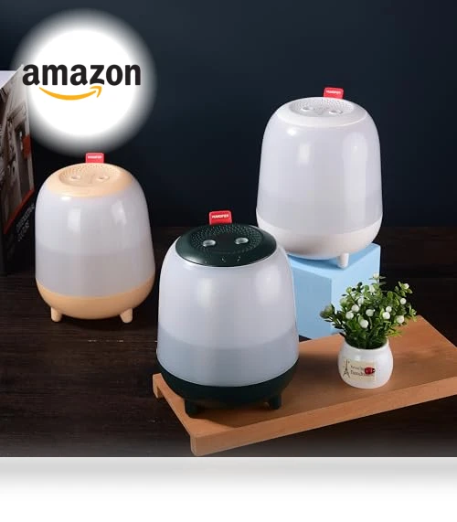 Ultrasonic Cool Mist Humidifier with Nightlight — Air Moisturizers, Sibosz