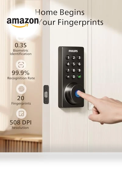Wi-Fi Door Lock — Smart Home Security, Philips