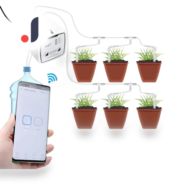 Wi-Fi Double Pump Smart Watering System — Controllers, KONNWEI