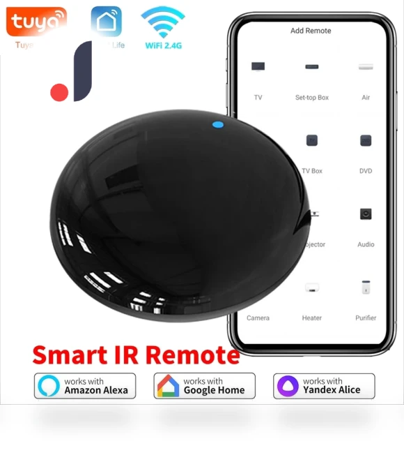 WiFi Smart IR Remote Control — Remote Controls, Jumaocun-Fashions