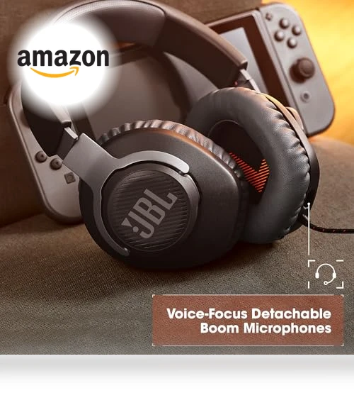 Wired Over-Ear Gaming Headphones — Over-Ear Headphones, JBL