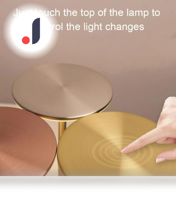Wireless LED Desk Lamp with Touch Sensor — Study & Desk Lighting, COOKING-MALL