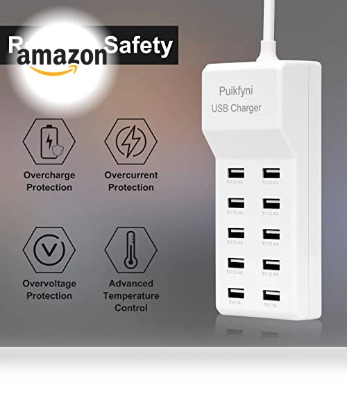 10-Port USB Charger Station — Chargers, WuHanJingJiKaiFaQuJingChengDianZiChanPinJingYingBu