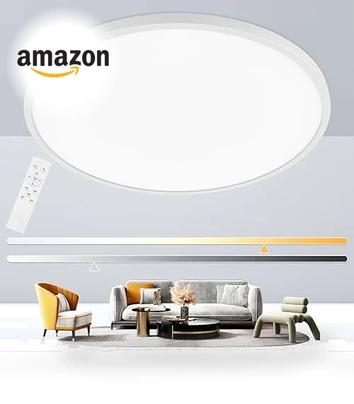 20'' LED Ceiling Light Fixture — Overhead Lighting, Glowall