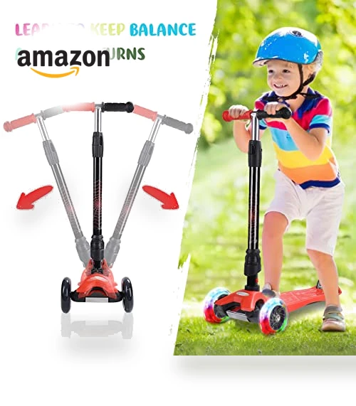 3 Wheel Scooter for Kids — Electric Vehicles, WV WONDER VIEW