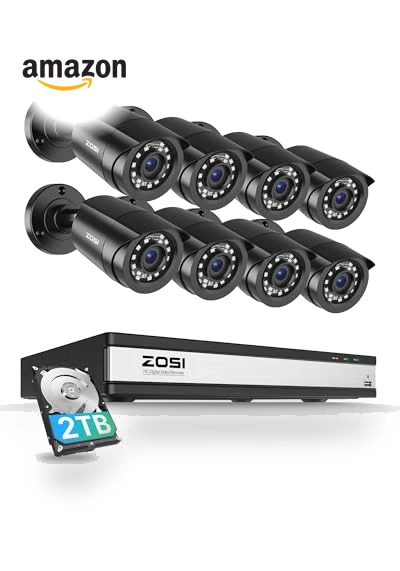 3K Lite 16CH Security Camera System — Surveillance Enclosures & Mounts, ZOSI