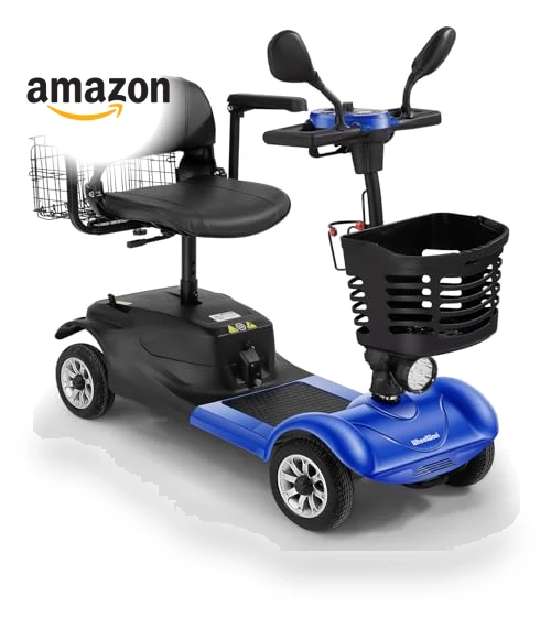 4-Wheel Foldable Mobility Scooter — Push Scooters, WheelWavi