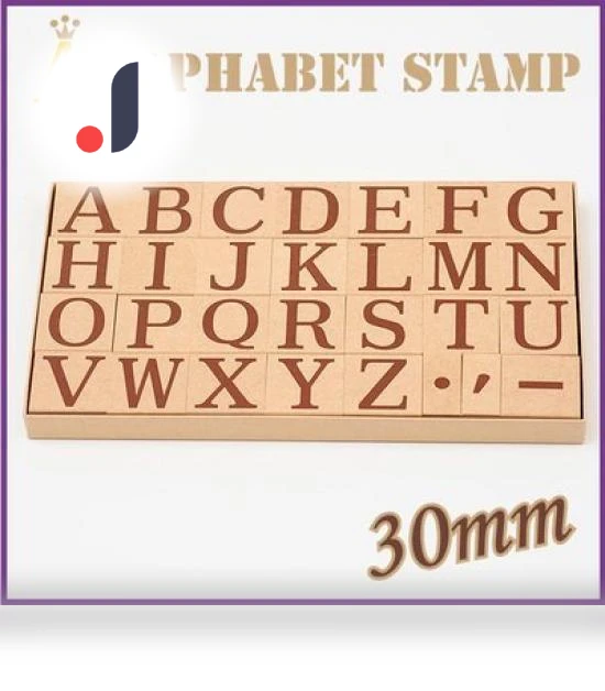 Alphabet Stamp 30mm — Metal Stamping Tools, Stamp Studio