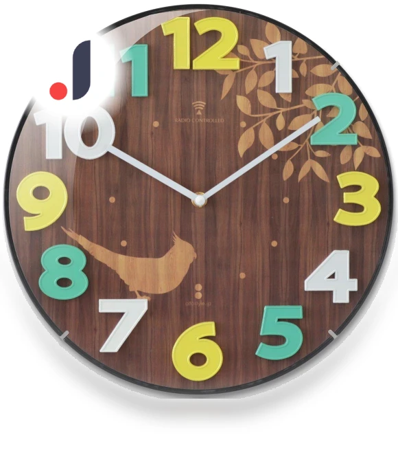 Automatic Silent Wall Clock — Clocks, SAMURAI STYLE